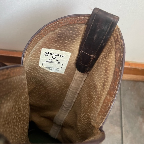 Double H boots Men’s Size 8 - Picture 2 of 8